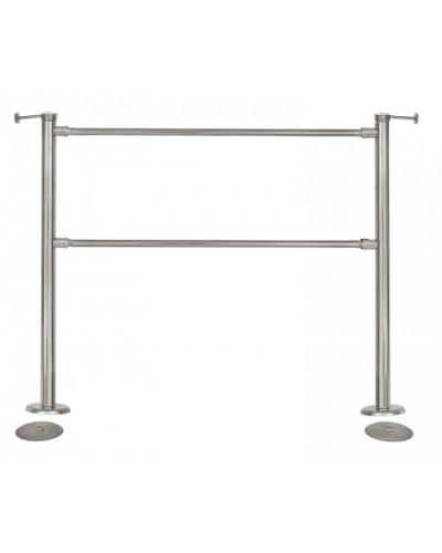 Стойка стационарная Ростов-Дон ОБ1/2-1 у (Хром) в Чебоксарах Ограждения Pintop.ru