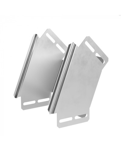 Угол вертикальный внешний 45 градусов Стандарт INOX (AISI 304) 150х100 Промрукав (PR16.2903) в Чебоксарах Аксессуары для лотков Pintop.ru