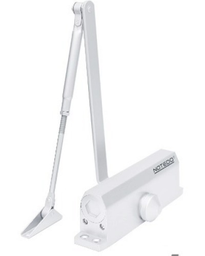 Доводчик NOTEDO DC-150 EN4/5/6 (белый) в Чебоксарах Доводчики Pintop.ru