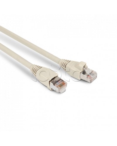 Патч-корд RJ45-RJ45 F/UTP, кат.6a, LSZH, экран (3м) Hyperline PC-LPM-STP-RJ45-RJ45-C6a-3M-LSZH-GY в Чебоксарах Патчкорды (медные) Pintop.ru