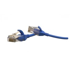 Патч-корд U/UTP Hyperline (PC-LPT-UTP-RJ45-RJ45-C6-1M-LSZH-BL)
