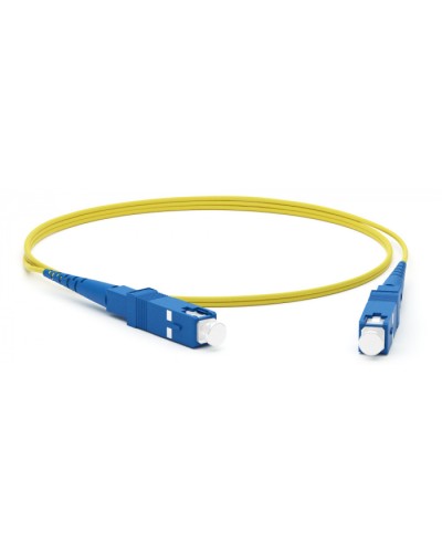 Патч-корд волоконно-оптический Hyperline FC-S2-9-SC/UR-SC/UR-H-3M-LSZH-YL в Чебоксарах Патч-корды оптические Pintop.ru