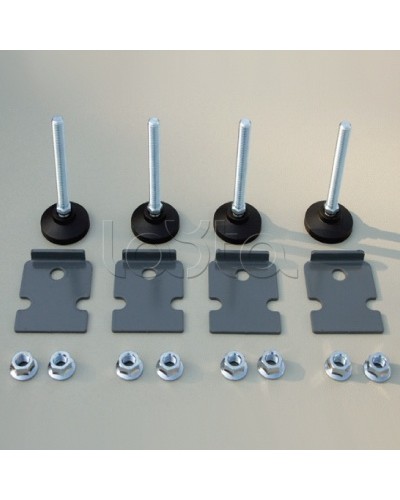 Ножки регулируемые, М12x100мм, 1 упаковка - 4шт. DKC R5A53 в Чебоксарах Аксессуары для стоек и шкафов Pintop.ru