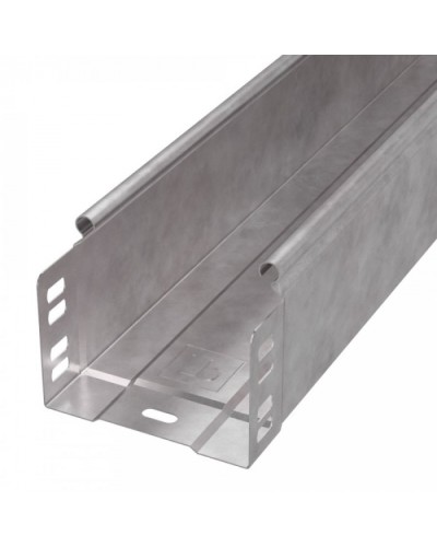 Лоток неперфорированный Стандарт HDZ 100х80х3000 (0,7 мм) (6 м/уп) Промрукав (PR16.1206) в Чебоксарах Кабельные лотки Pintop.ru