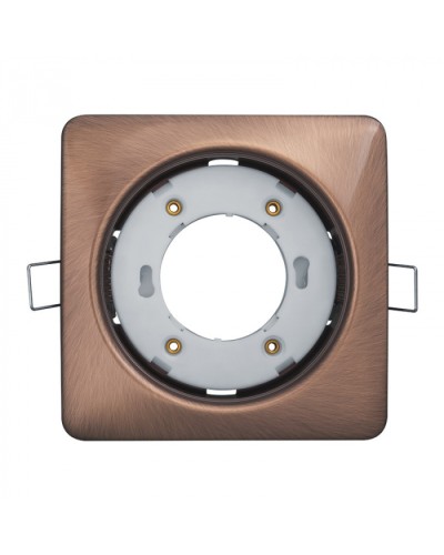 Светильник Navigator 93 024 NGX-S2-006-GX53 (Квадрат черненая медь) в Чебоксарах Светильники Pintop.ru