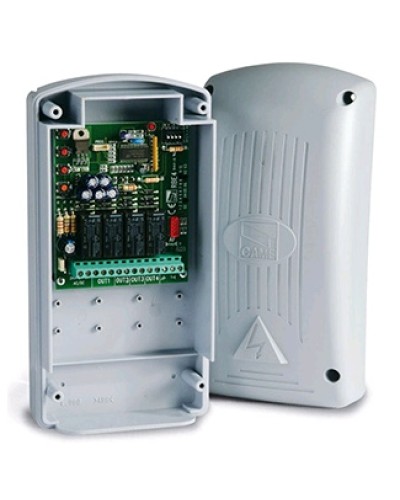 Внешний, двухчастотный, 4-канальный радиодекодер Came 806RV-0020 в Чебоксарах Запчасти для шлагбаумов и автоматики Pintop.ru