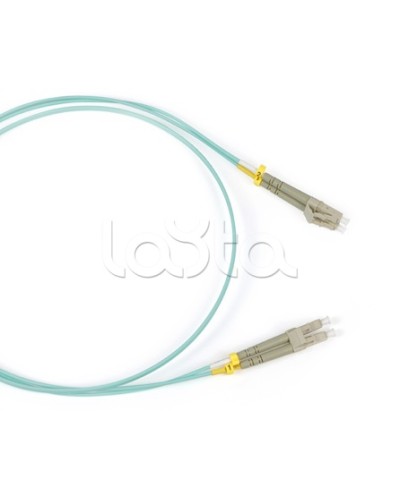 Патч-корд волоконно-оптический Hyperline FC-D2-503-LC/PR-LC/PR-H-3M-LSZH-AQ в Чебоксарах Патч-корды оптические Pintop.ru