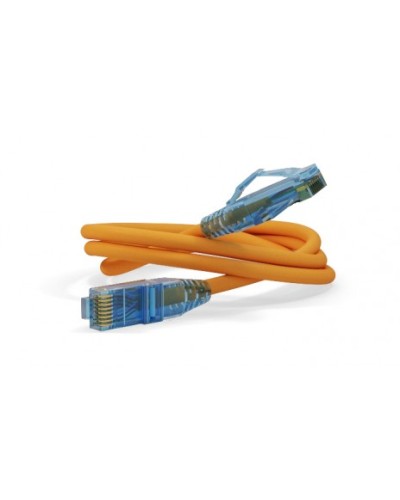 Патч-корд U/UTP Hyperline PC-LPM-UTP-RJ45-RJ45-C6-1M-LSZH-OR в Чебоксарах Патчкорды (медные) Pintop.ru