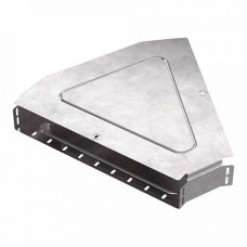 Угол горизонтальный 45 градусов с крышкой Стандарт 500х80 Промрукав (PR16.0617)