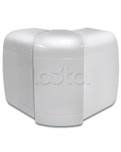 Угол внешний 90х50 мм, изменяемый 80-120°, цвет серый металлик DKC 09552G в Чебоксарах Аксессуары для лотков Pintop.ru