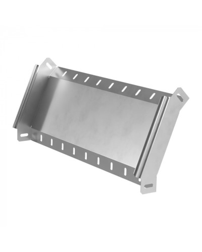 Угол вертикальный внешний 90 градусов Стандарт INOX (AISI 304) 500х50 Промрукав (PR16.3003) в Чебоксарах Аксессуары для лотков Pintop.ru