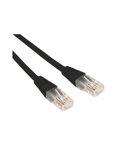 Патч-корд U/UTP, CAT 6, RJ45-RJ45, 26AWG, LSZH, черный, 0,3м REXANT 02-0292-03 в Чебоксарах Патчкорды (медные) Pintop.ru