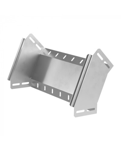 Угол вертикальный внешний 90 градусов Стандарт INOX (AISI 304) 400х100 Промрукав (PR16.3002) в Чебоксарах Аксессуары для лотков Pintop.ru