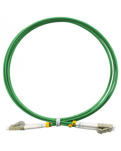Шнур оптический duplex LC-LC 50/125 mm OM5 1м LSZH Cabeus (FOP-50-OM5-LC-LC-1m) в Чебоксарах Патч-корды оптические Pintop.ru