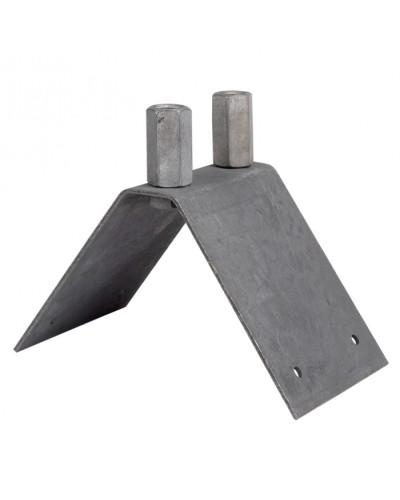 Крепление молниеприёмника D=16 на конёк, угол 60 град. HZ EKF PROxima (lp-04003) в Чебоксарах Электротехническое оборудование Pintop.ru