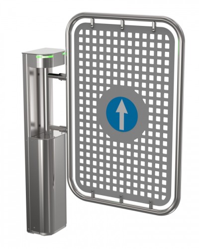 Калитка Ростов-Дон К32ДМ НЕРЖ двухсторонняя (без дуги) Ростов-Дон в Чебоксарах Калитки Pintop.ru