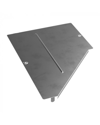 Крышка переходника левого Стандарт INOX (AISI 304) 600х300 Промрукав (PR16.5523) в Чебоксарах Аксессуары для лотков Pintop.ru