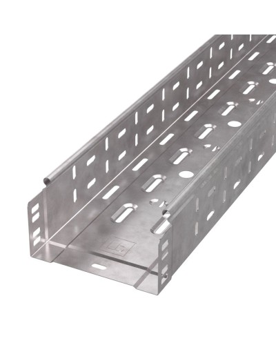Лоток перфорированный Стандарт HDZ 150х80х3000 (1,0 мм) (6 м/уп) Промрукав (PR16.2462) в Чебоксарах Кабельные лотки Pintop.ru