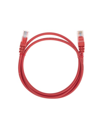 Патч-корд U/UTP, CAT 5e, RJ45-RJ45, 26AWG, LSZH, красный, 1м REXANT 02-0103-1 в Чебоксарах Патчкорды (медные) Pintop.ru