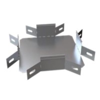 Ответвитель Х-образный горизонтальный 200x50 (0,7) ПожТехКабель (566-004)