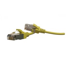 Патч-корд S/FTP Hyperline (PC-LPT-SFTP-RJ45-RJ45-C6-3M-LSZH-YL)