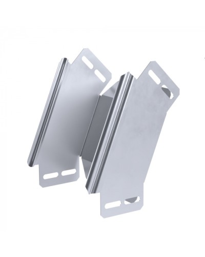 Угол вертикальный внешний 45 градусов Стандарт INOX (AISI 316) 150х80 Промрукав (PR16.2932) в Чебоксарах Аксессуары для лотков Pintop.ru