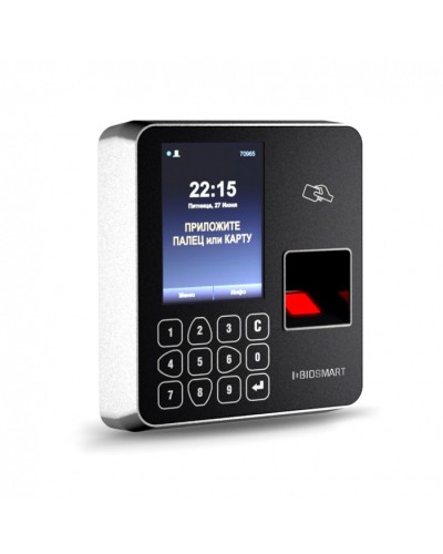 Терминал биометрический BioSmart WTC 2 MFR (Emarine, Mifare, NFC) в Чебоксарах Контроллеры Pintop.ru