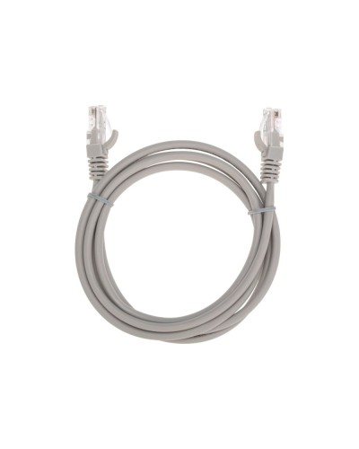 Патч-корд U/UTP CAT 5e, RJ45-RJ45, 26AWG, LSZH, серый, 1,5м REXANT 02-0100-105 в Чебоксарах Патчкорды (медные) Pintop.ru