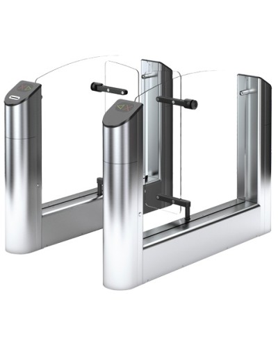 Гибрид центрального модуля турникета с картоприемником с высокими створками Oxgard Praktika T-04-GCMТК-2R-660/900 (EM-Marine) в Чебоксарах Турникеты Pintop.ru