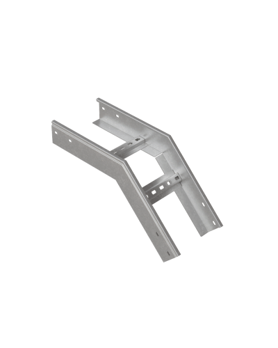 Угол лестничный вертикальный внешний 45 гр. 80х600х2,0 мм HD85 N КМ-профиль (LVL45-80-600-2.0 HD85 N) в Чебоксарах Аксессуары для лотков Pintop.ru