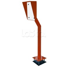 Стойка для считывателя Аякс 300х400 мм, черная, Базовая, наклонная