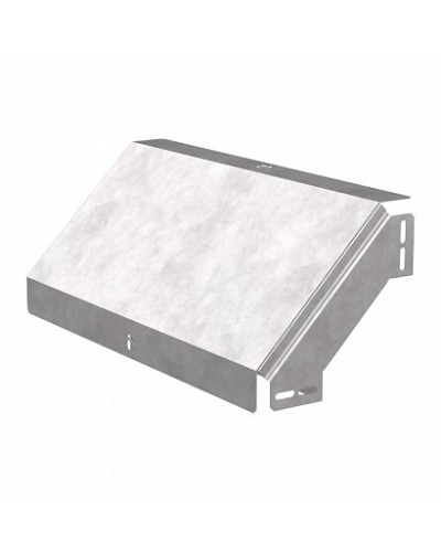 Угол вертикальный внешний 90 градусов с крышкой Стандарт 500х80 Промрукав (PR16.0587) в Чебоксарах Аксессуары для лотков Pintop.ru