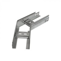 Угол горизонтальный 45 градусов лестничный 400х200 (1,2 мм) Промрукав (PR08.5265)