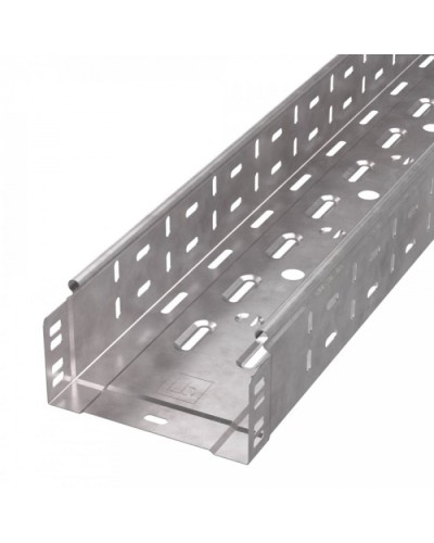 Лоток перфорированный Стандарт HDZ 150х80х3000 (0,7 мм) (6 м/уп) Промрукав (PR16.1231) в Чебоксарах Кабельные лотки Pintop.ru