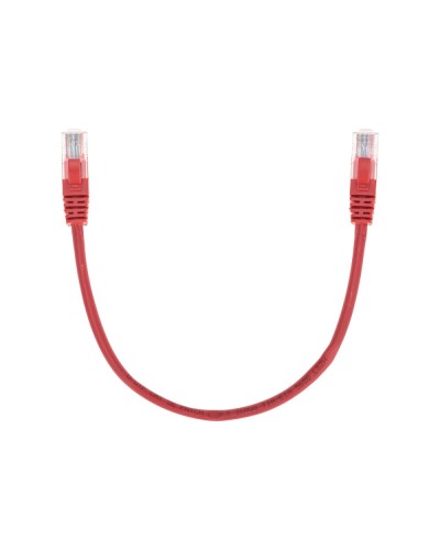 Патч-корд U/UTP, CAT 5e, RJ45-RJ45, 26AWG, LSZH, красный, 0,3м REXANT 02-0103-03 в Чебоксарах Патчкорды (медные) Pintop.ru
