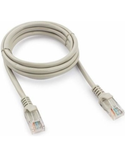 Патч-корд медный U/UTP, категория 5e, 26 AWG (0,48 мм), LSZH, серый, 2 м в Чебоксарах Патчкорды (медные) Pintop.ru