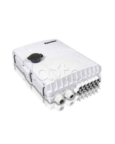 Бокс оптический настенный Hyperline FO-WBI-12A-GY в Чебоксарах Кросс оптический Pintop.ru