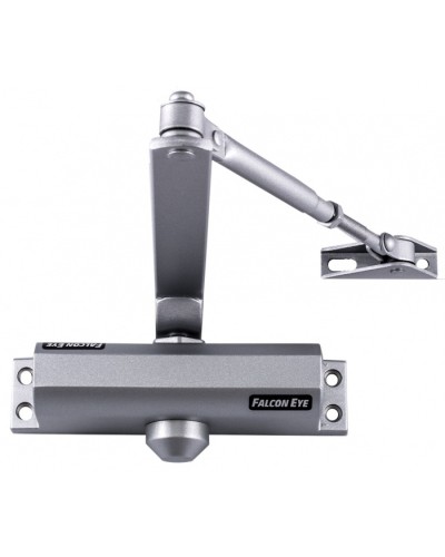 Доводчик дверной Falcon Eye FE-B2W (серебро) в Чебоксарах Доводчики Pintop.ru