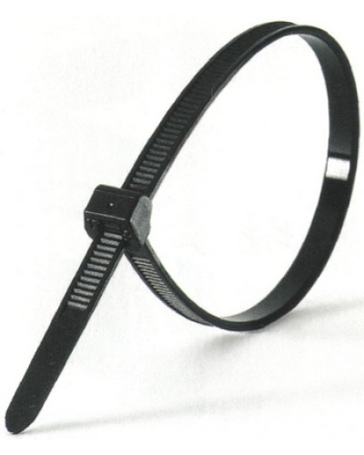 Хомут-стяжка нейлоновый, полиамид P12 6x290 чёрный DKC 26452 (100 шт/уп) в Чебоксарах Стяжки-хомуты Pintop.ru