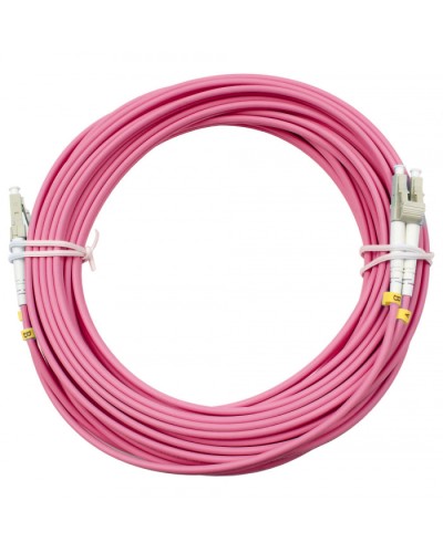 Шнур оптический duplex LC-LC 50/125 mm OM4 10м LSZH Cabeus FOP-50-OM4-LC-LC-10m в Чебоксарах Патч-корды оптические Pintop.ru