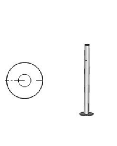 Стойка ограждения с отверстием под фиксатор односторонняя справа Oxgard Стойка ограждения односторонняя с отверстием под фиксатор справа (ВЗР 1996.09.22) в Чебоксарах Ограждения Pintop.ru