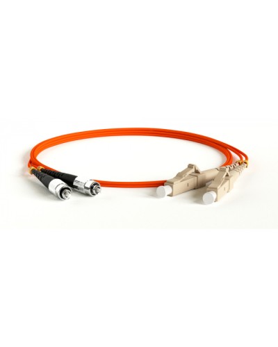 Патч-корд волоконно-оптический Hyperline FC-D2-62-FC/PR-MTRJM/PR-H-3M-LSZH-OR в Чебоксарах Патч-корды оптические Pintop.ru