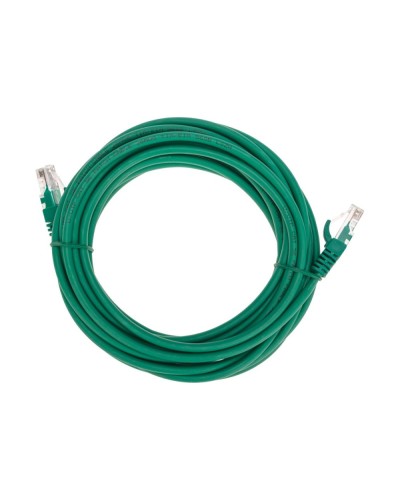 Патч-корд U/UTP, CAT 5e, RJ45-RJ45, 26AWG, LSZH, зеленый, 5м REXANT 02-0106-5 в Чебоксарах Патчкорды (медные) Pintop.ru