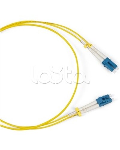 Патч-корд волоконно-оптический Hyperline FC-D2-9A1-LC/UR-LC/UR-H-2M-LSZH-WH в Чебоксарах Патч-корды оптические Pintop.ru