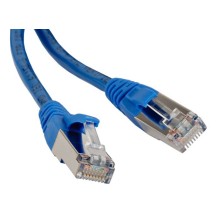 Патч-корд экранированный Hyperline PC-LPM-STP-RJ45-RJ45-C5e-5M-LSZH-BL