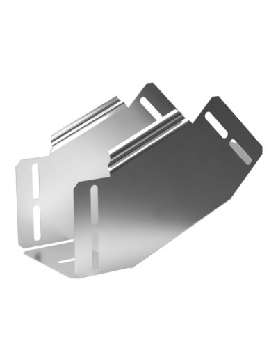 Угол вертикальный внутренний 45 градусов Стандарт INOX (AISI 304) 100х100 Промрукав (PR16.3144) в Чебоксарах Аксессуары для лотков Pintop.ru