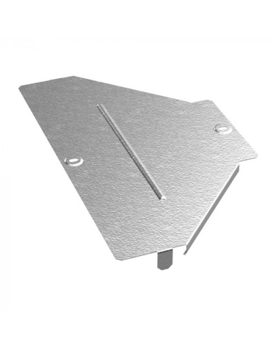 Крышка переходника симметричного Стандарт HDZ 400х150 Промрукав (PR16.2033) в Чебоксарах Аксессуары для лотков Pintop.ru