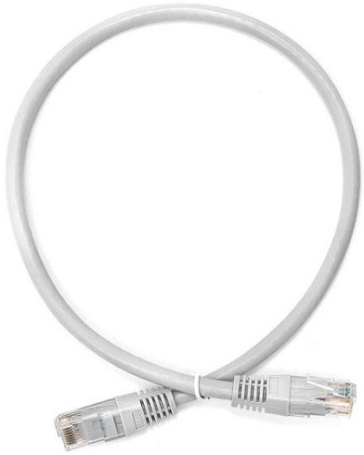 Патч-корд RJ45 TWT FTP кат.5e, с заливными колпачками, 5.0 м, серый TWT TWT-45-45-5.0/S-GY в Чебоксарах Патчкорды (медные) Pintop.ru