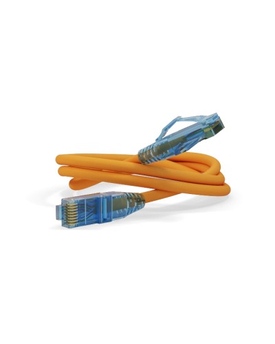Патч-корд RJ45-RJ45, 4 пары, UTP, кат.6, LSZH (2м) Hyperline PC-LPM-UTP-RJ45-RJ45-C6-2M-LSZH-OR в Чебоксарах Патчкорды (медные) Pintop.ru