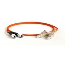 Патч-корд волоконно-оптический Hyperline FC-D2-62-FC/PR-LC/PR-H-2M-LSZH-OR